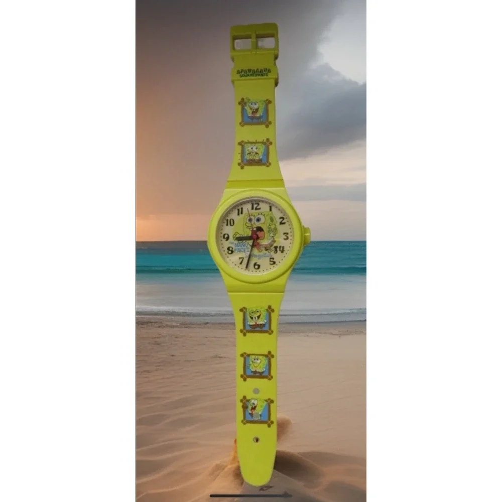 Nickelodeon Spongebob Squarepants Watch Wall Clock limited vintage 2004